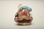 Figurin- "Tomte", Terrakotta