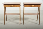 Sängbord i teak, 1-par, 1950/1960-tal