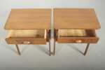Sängbord i teak, 1-par, 1950/1960-tal