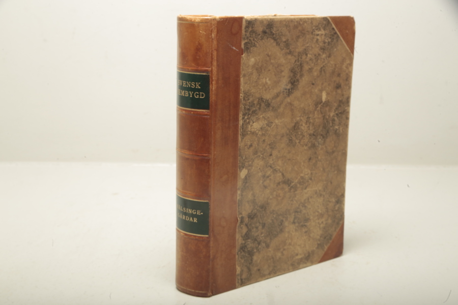 Bok- "Svensk Hembygd & Hälsingegårdar", Tryckt: 1938