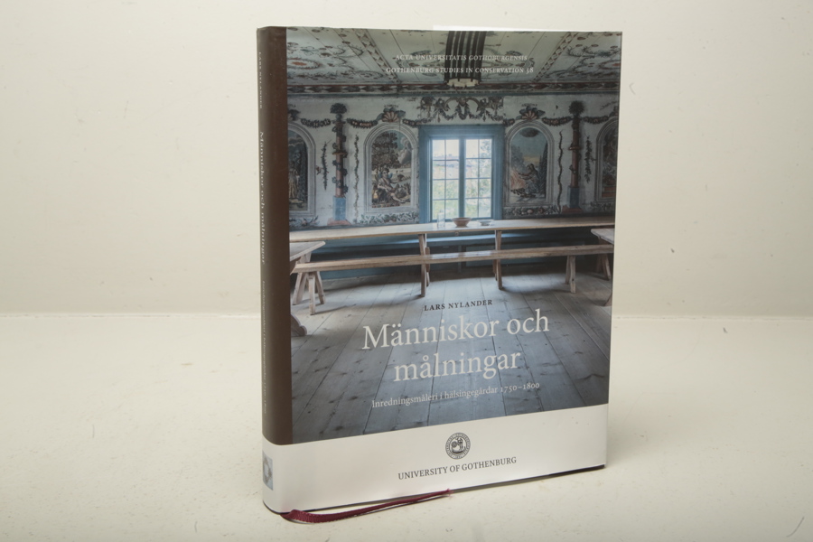Bok- "Lars Nylander- Männsikor & Målningar", 1750-1800