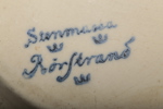 Rörstrand, BlåVit krus, Stenmassa