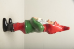 Figurin- "Tomte", Gips