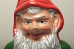 Figurin- "Tomte", Gips