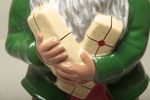 Figurin- "Tomte", Gips