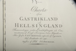 Karta- Gästrikland/ Hälsingland, Tryck efter original