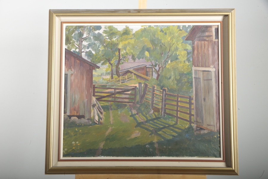 Per Englund- Olja på duk, Signerad: 1930