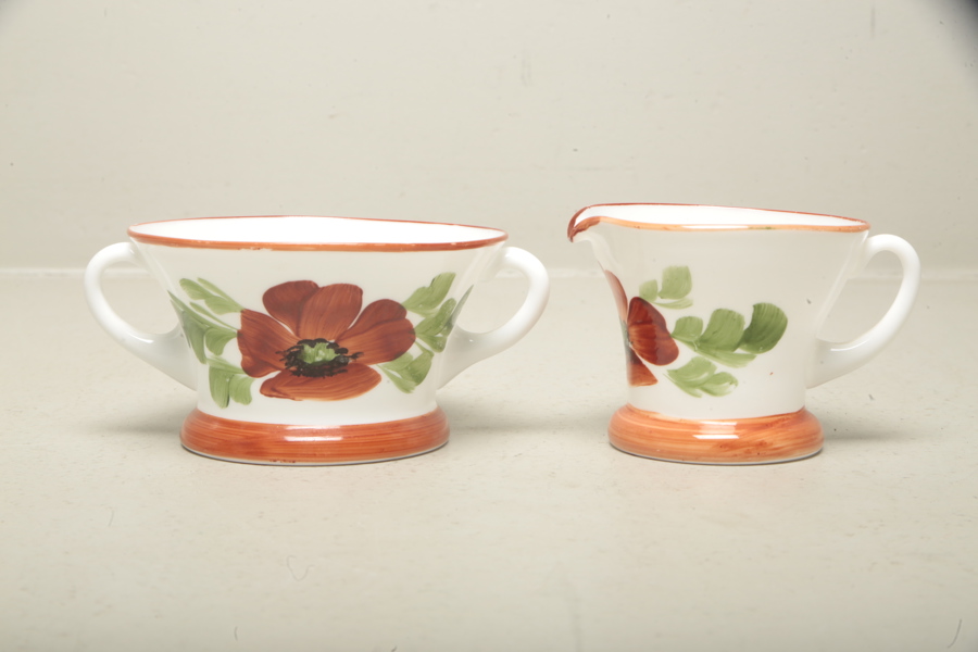 Flusterglas, 2-Delar, 1800-tal 