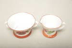 Flusterglas, 2-Delar, 1800-tal