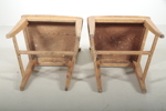 Stolar, 1-par, 1800-tal, Allmoge