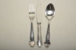 Silverbestick- "Disa", 36-Delar, Design: Linus Holst, 1990-tal 
