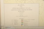 Karta- Över Söderhamn, Upprättad 1959- Arthur Arnsten