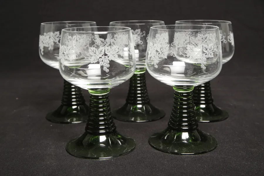 Fotglas/ Remmare, 5st 