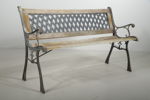 Trädgårdsbänk, 1900/2000-tal