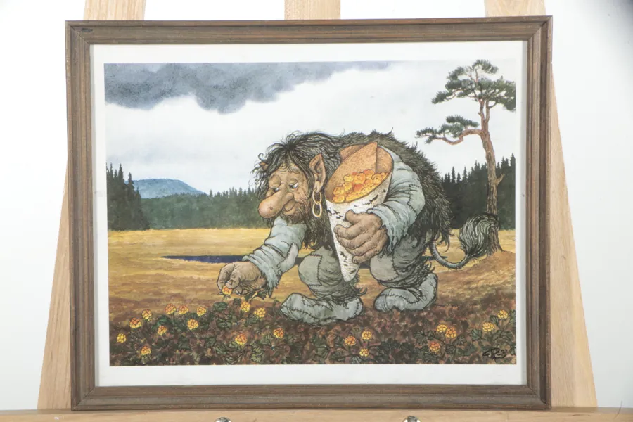 Rolf Lidberg- Tryck "Troll"