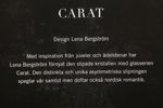 Vas- "Orrefors, Carat", Design: Lena Bergström