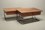Nattdukshylla i teak, 1-par, 1950/1960-tal