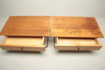 Nattdukshylla i teak, 1-par, 1950/1960-tal