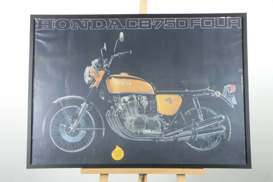 Affisch- Follierad, "Honda CB 750 Four"