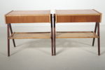 Sängbord i teak, 1-par, 1950/1960-tal