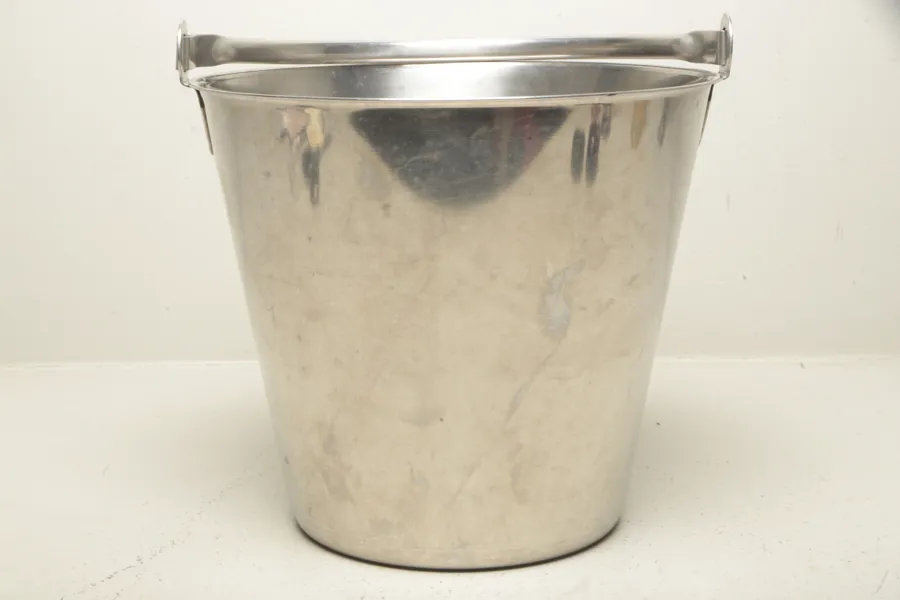 Hink- Rostfri, 12-Liter