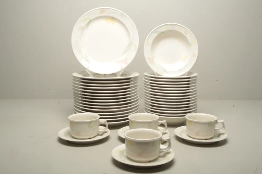 Gustavsberg servis- "Garden", 40-Delar, Design: Pia Rönndahl 