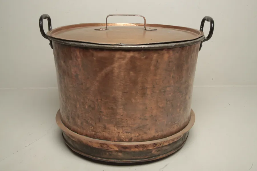 Kopparbunke, 1800/1900-tal, "JF Westberg, Söderhamn"
