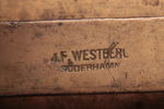 Kopparbunke, 1800/1900-tal, "JF Westberg, Söderhamn"