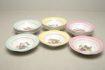 Efterrättsskålar, 15st "Royal Tunstall- Staffordshire England"