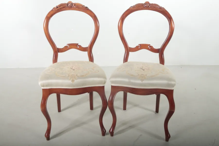 Stolar, 1-par, Rokoko-stil, 1900-tal