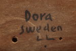 Lisa Larsson- Gustavsberg, Figurin: "Dora", Signerad: L.L