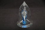 Skulptur i konstglas- "Fisk i Fisk"