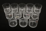 Orrefors "Silvia", Selterglas, 12st, Design: Ingeborg Lundin