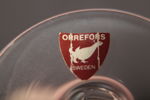 Orrefors "Silvia", Vitvinsglas/Sherry, 11st, Design: Ingeborg Lundin