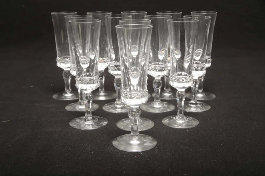 Orrefors "Silvia", Snapsglas, 12st, Design: Ingeborg Lundin