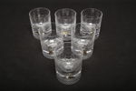 Kosta- Nicke Lindstrand, 6st Whiskeyglas