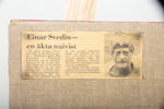 Einar Svedin- Olja på duk, Signerad
