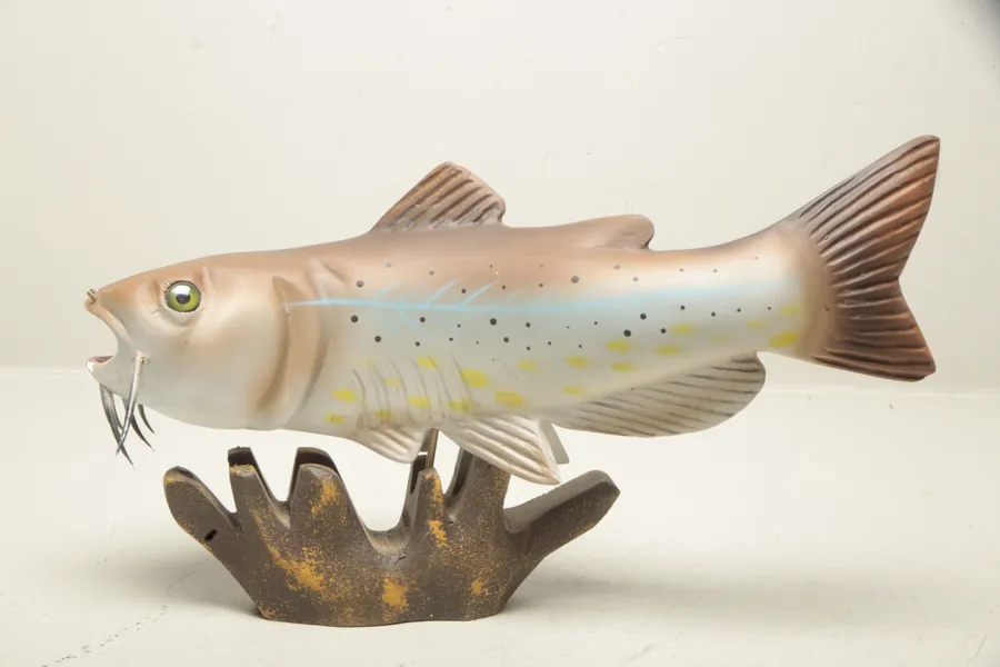 Skulptur i trä, Fisk: "Katt fisk"