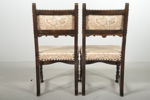 Stolar, 4st, Barock-stil, 1800/1900-tal 