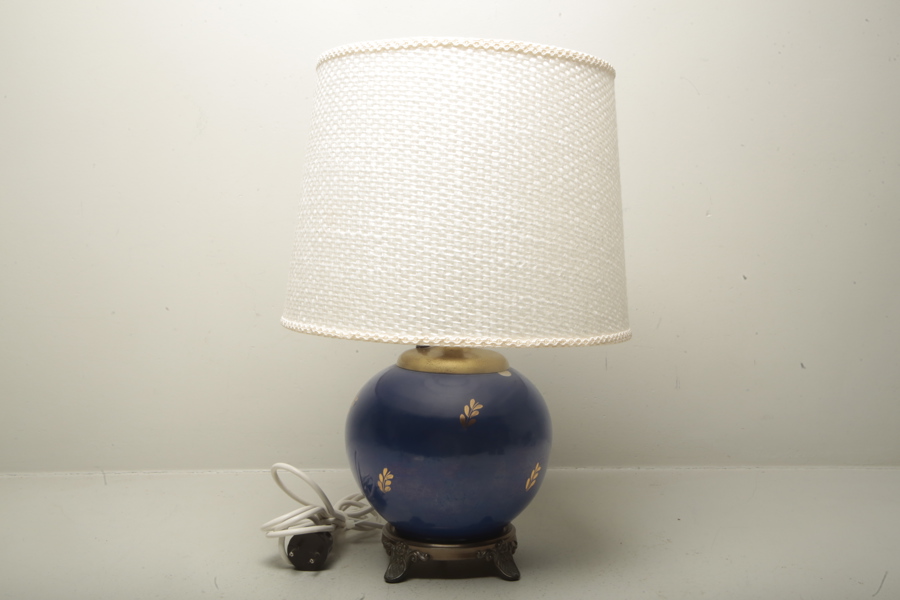Nittsjö- Bords/ Fönsterlampa, 1930/1940-tal 