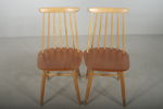 Edsbyverken, Stolar, 6st,Teak, 1950/1960-tal