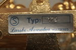 Vägglampetter- "Larsbo Armaturer, Hultsfred", 1-par, 1970/1980-tal