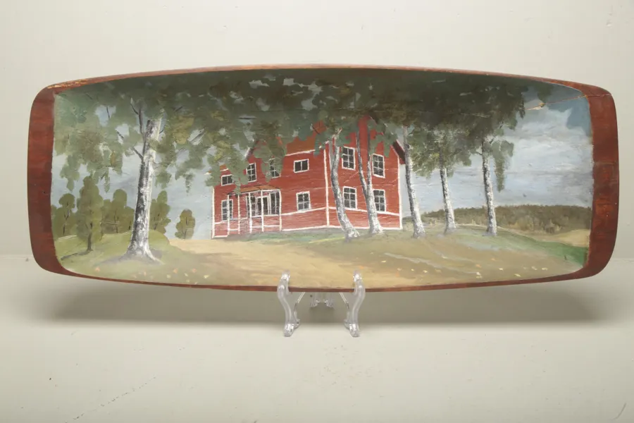 Tråg, 1800-tal, Allmoge