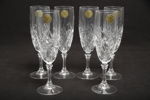 Champagneglas i kristall, 6st