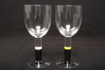 Gunnar Cyrén- Orrefors "Rainbow", 2st Pokalglas, 30cl