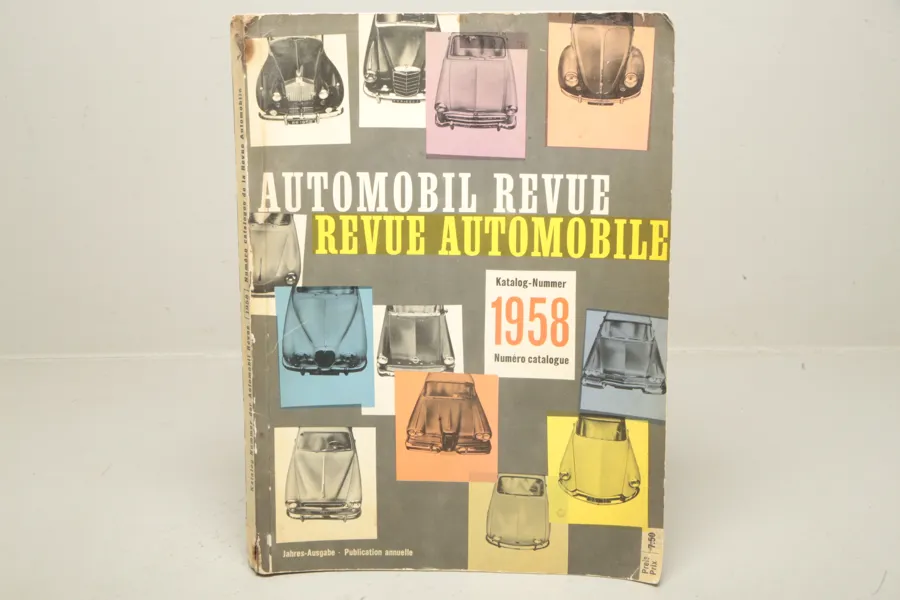 Bok- "Automobil Revue", N:o 1958