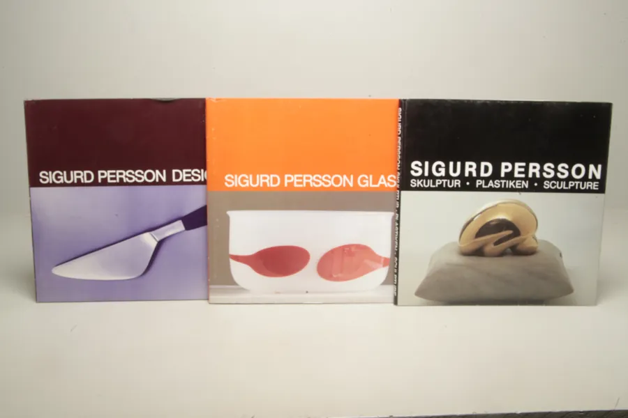 Böcker- Sigurd Persson- Design", 3st