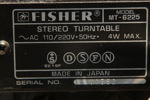 Fisher- Skivspelare