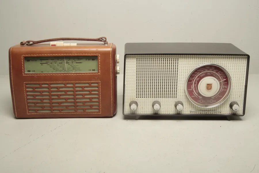 Radioapparater, 2st, 1950/1960-tal 