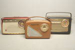Radioapparater, 3st, 1950/1960-tal 